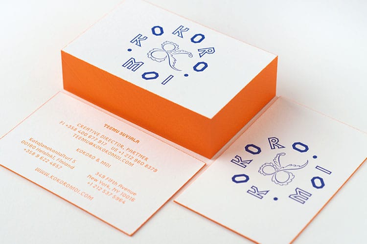 kokori_and_moi_letterpress_business_cards_edge_painting_750