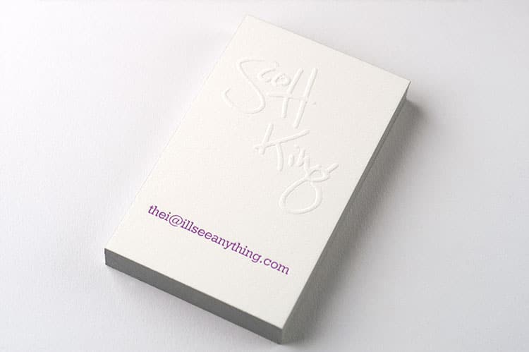 scott_king_embossed_business_letterpress_cards_edge_painted_detail_750
