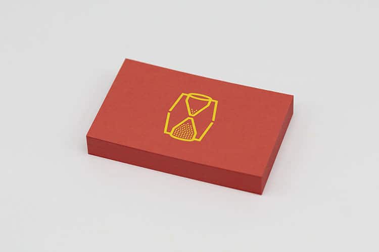 minute works business hot foil cards stack 750