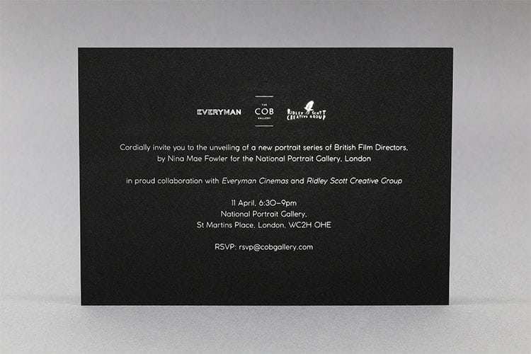 luminary drawings national portrait gallery invitation hot foil back_750