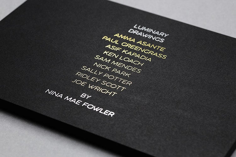 luminary drawings national portrait gallery invitation hot foil front macro_750