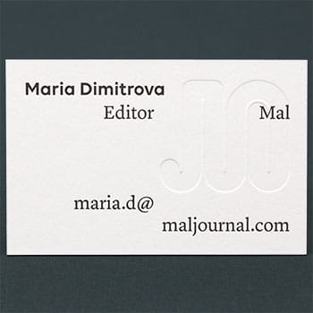 blind embossed letterpress business cards colorplan heavyweight luxury black ink